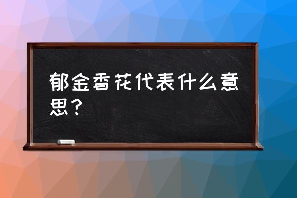 郁金香代表什么象征意义 郁金香花代表什么意思？