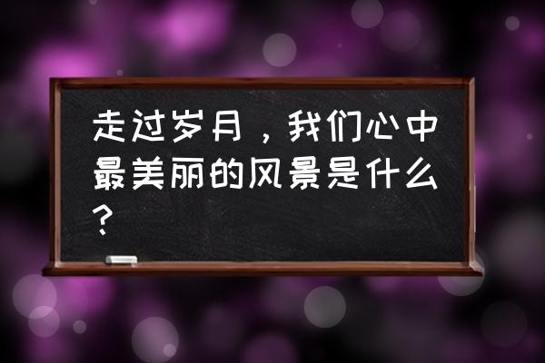 小浣熊百将传梁山风云第六关 走过岁月，我们心中最美丽的风景是什么？